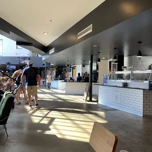 The food court