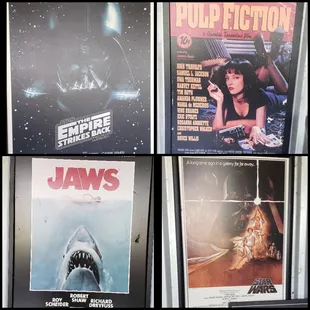 Cool but extremely arbitrary use of movie posters.