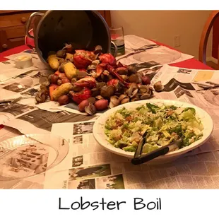 New England Lobster Boil