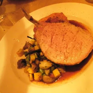 Mustard Crusted Pork Prime Rib