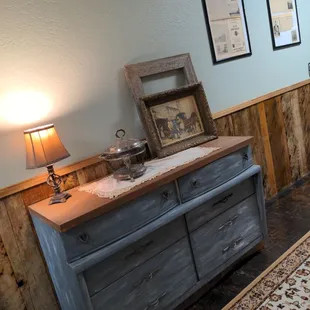 In the hallway.  More antiques.  More history.  More charm.