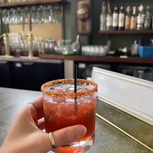 Prickly Maddy with tequila!