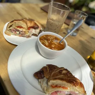 Dirty Turkey Croissant Sandwich