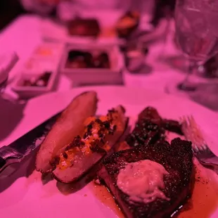 steak, food