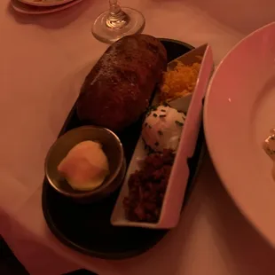 Side of baked potato