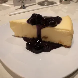 Blueberry cheesecake