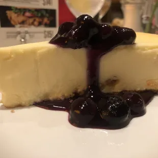 Blueberry cheesecake