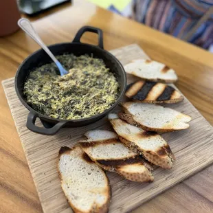 Spinach artichoke dip