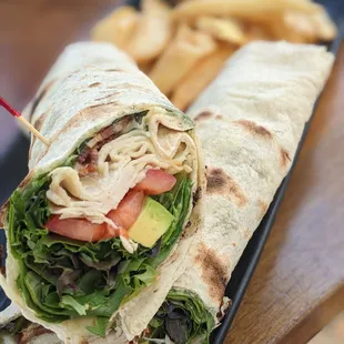 Grilled Turkey Wrap