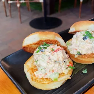 Seafood Sliders