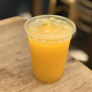 fresh squeezed orange juice