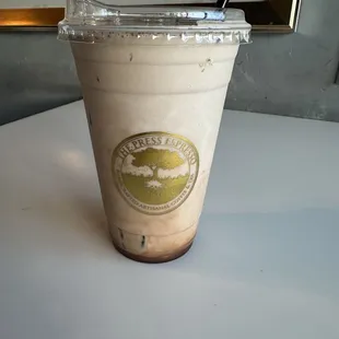 The Mayan Mocha is great. Not too sweet and not too bitter .