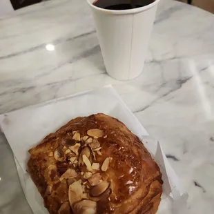 Almond croissant