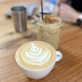 Honey Mint Latte +  Cinnamon Toast Latte | @allthenummies