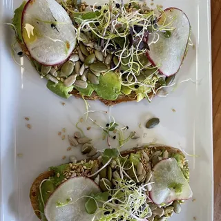 Avocado + Seeds Toastini (V)