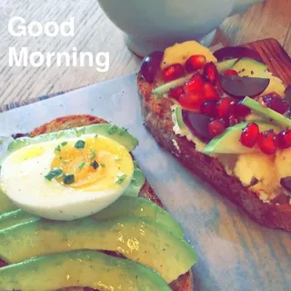 Peanut Butter + Fresh Fruit + Honey Toastini