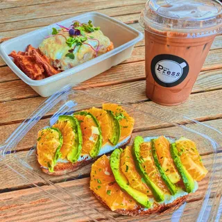 Beet + Citrus + Goat Cheese Toastini