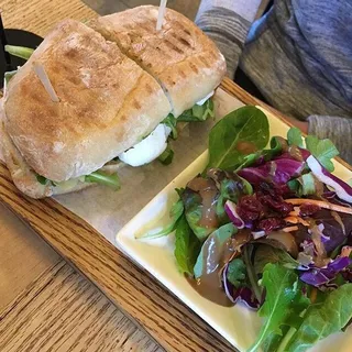 Tomato + Mozzarella Caprése  Sammie