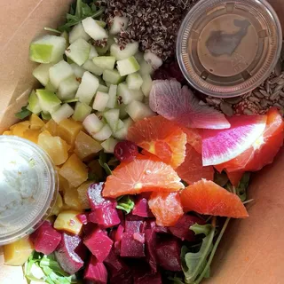 Blissfully Beet + Arugula + Quinoa Salad