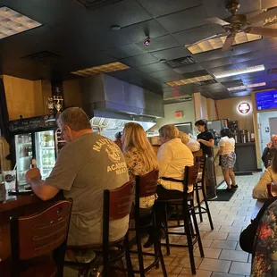 Dining kitchen and bar