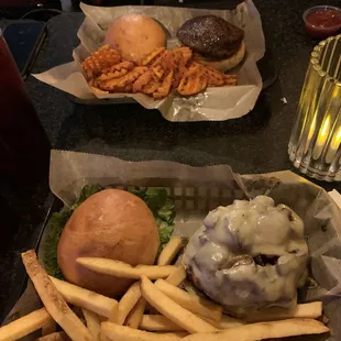 Mushroom Swiss Burger