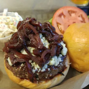 Balsamic Onion Burger