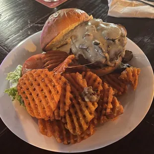 Portobello Mushroom Burger