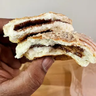 Pretzel Bomb with Nutella