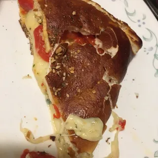Roasted Red Pepper Calzone Lunch