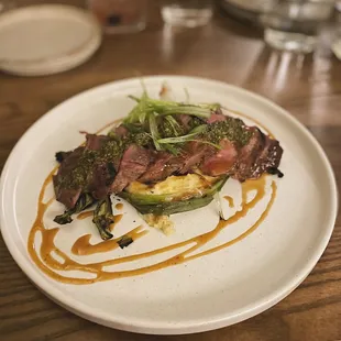 steak, food