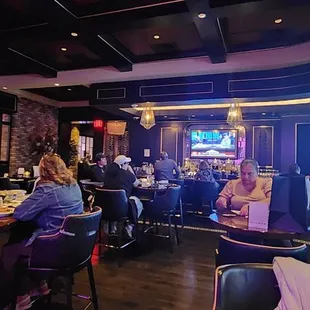 Dining area, service was great by the way.