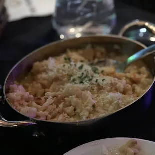 Lobster risotto... yum!