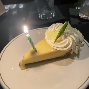 Cafeteria Style Key Lime Pie