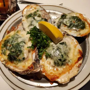 Oysters Rockefeller