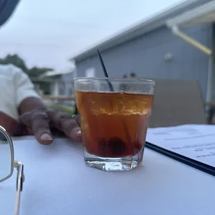 Old fashioned-too sweet and too much bitters