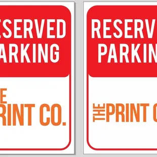 Parking Signs