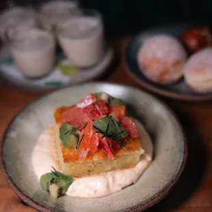 Lemon olive oil cake