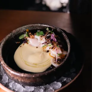 Hokkaido scallop crudo