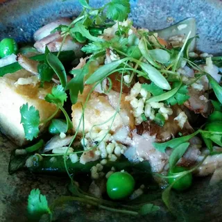 Maitake, Tofu Curry & Bok Choy 'Stir Fry'