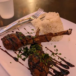 Lamb lollipops