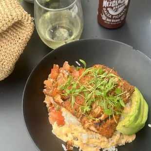 Salmon Bowl.