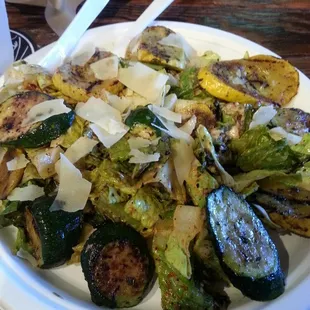 Grilled Caesar Salad