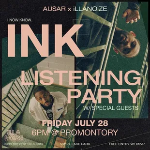 Listening party  For Ausar!