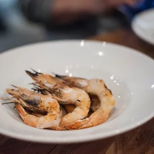 Gulf Prawns, pork sausage, grits saw it on the menu many times from Fall 2015 to Spring 2017
