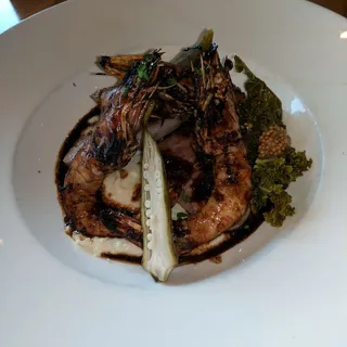 Grilled Gulf Prawns