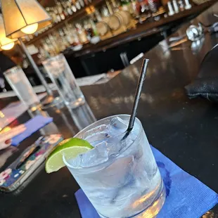 Stopping in for a cocktail