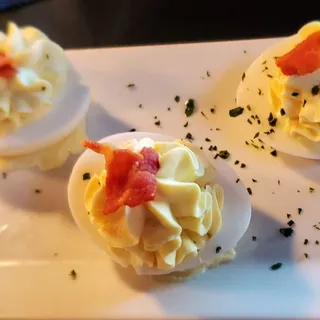 Truffle Deviled Eggs