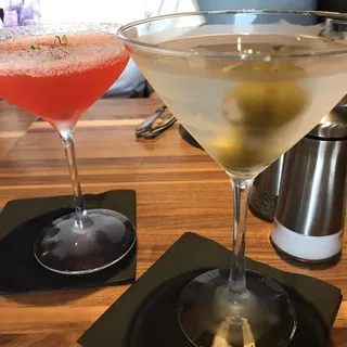 Strawberry Lemon-Thyme Martini