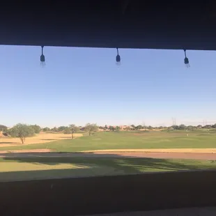 View from the patio.