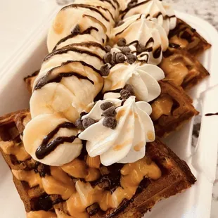 Reese's Peanut Butter Protein Waffle